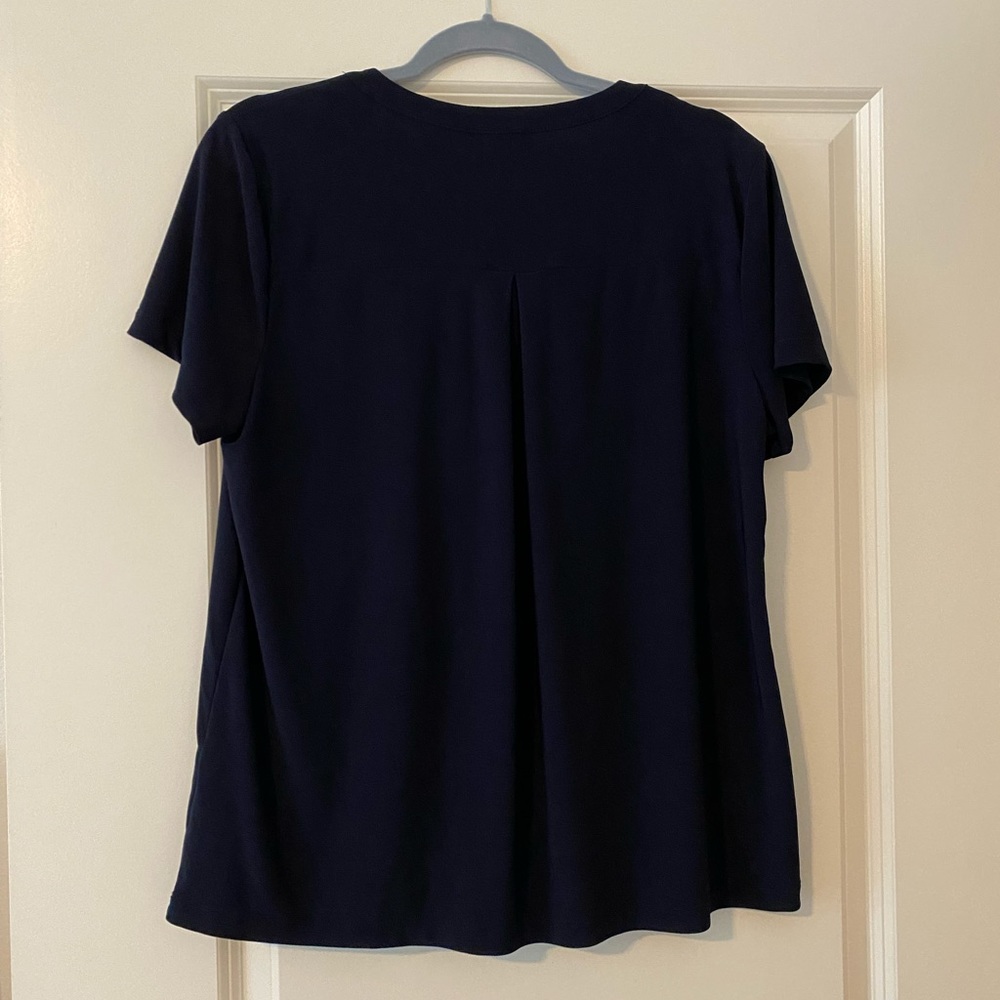 Navy blouse - Picture 2 of 2